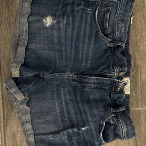 Cosmic Blue Love Size 32 Jean Shorts from Stitch Fix